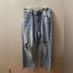 Hollister baggie dad jeans. size 5 regular